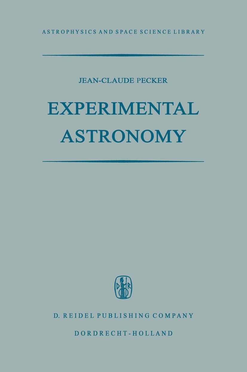 Vorderes Coverbild Experimental Astronomy