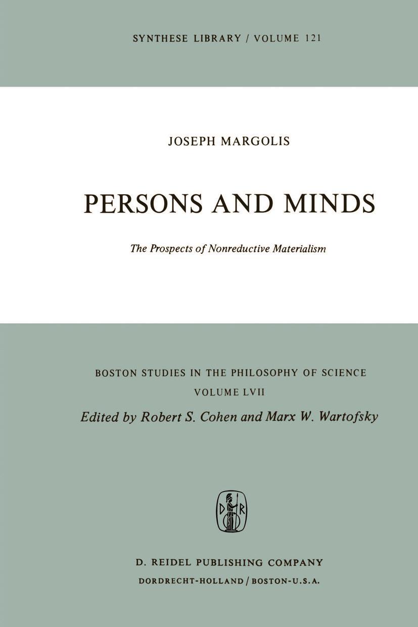 Vorderes Coverbild Persons and Minds