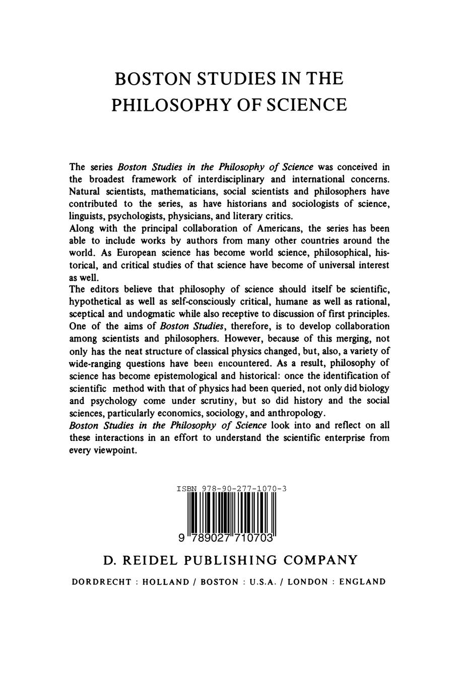 Rückseitencover Scientific Discovery, Logic, and Rationality