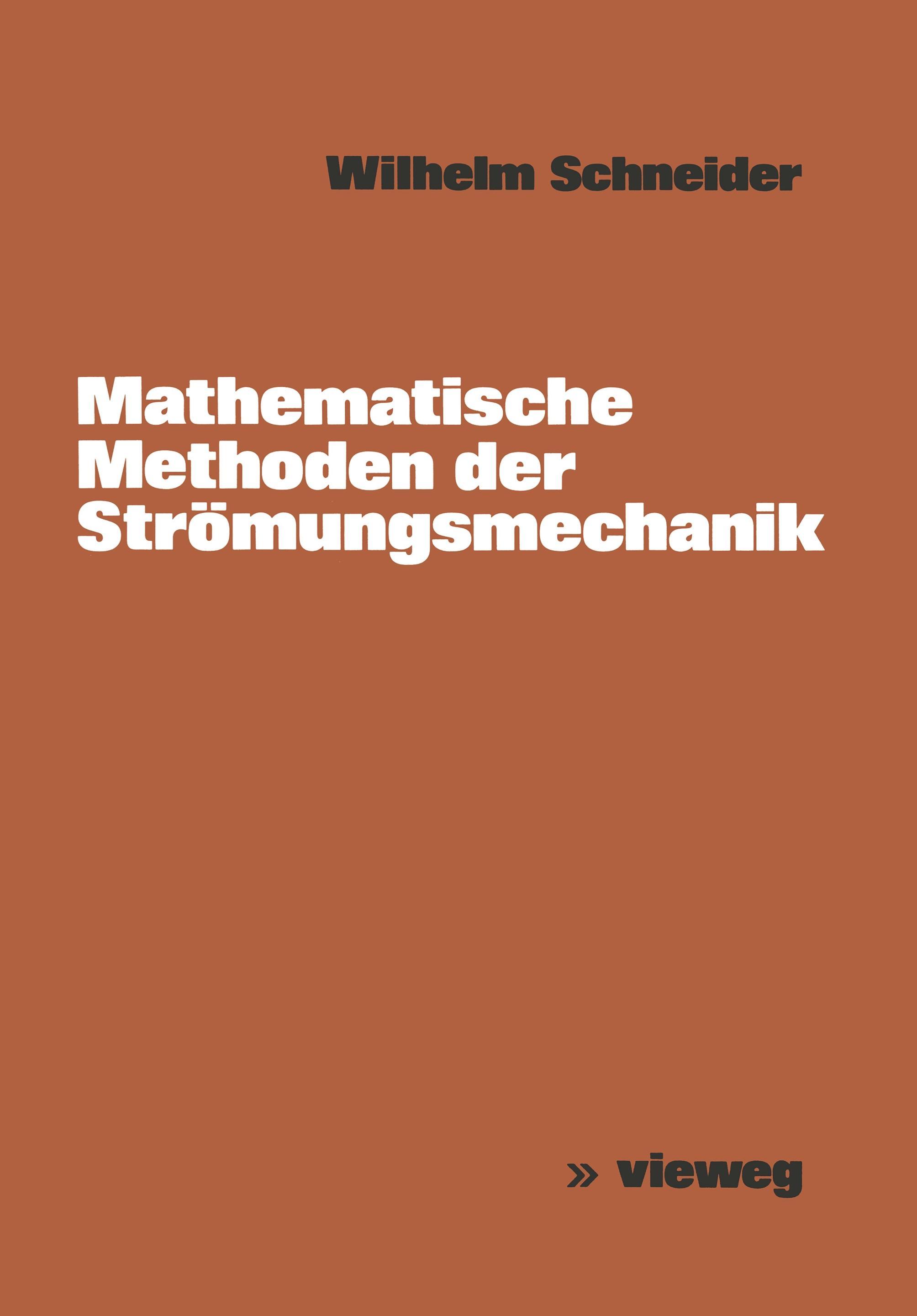 Vorderes Coverbild Mathematische Methoden der Strömungsmechanik