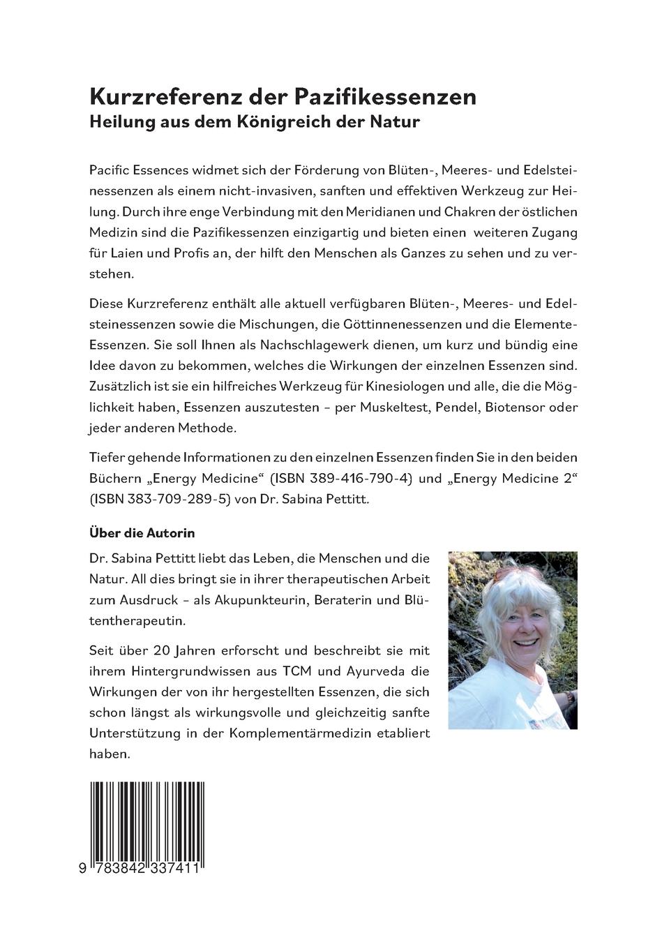 Rückseitencover Kurzreferenz der Pazifikessenzen