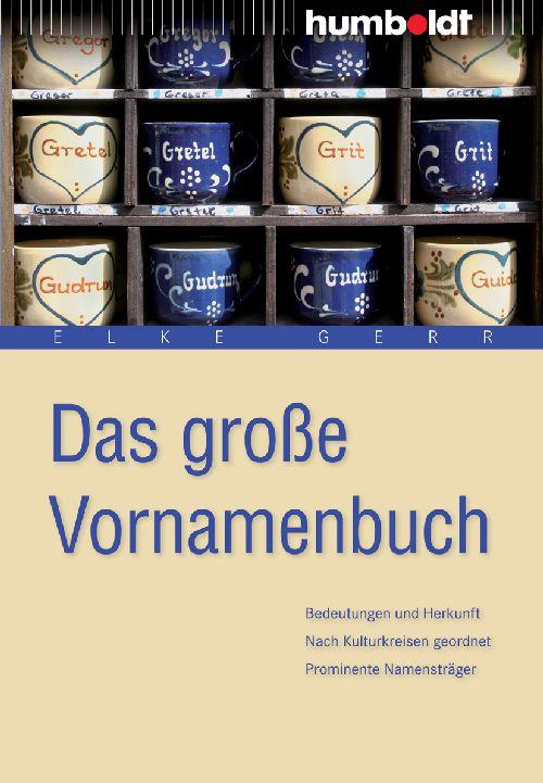 Vorderes Coverbild Das große Vornamenbuch