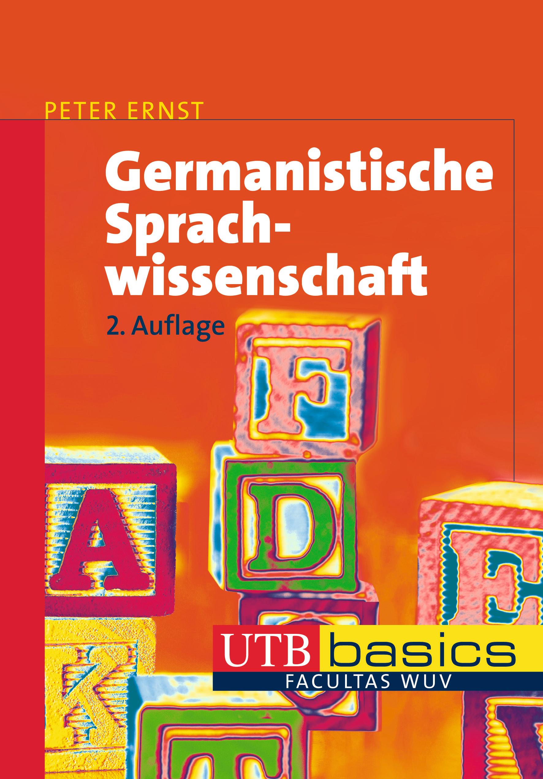 Vorderes Coverbild Germanistische Sprachwissenschaft