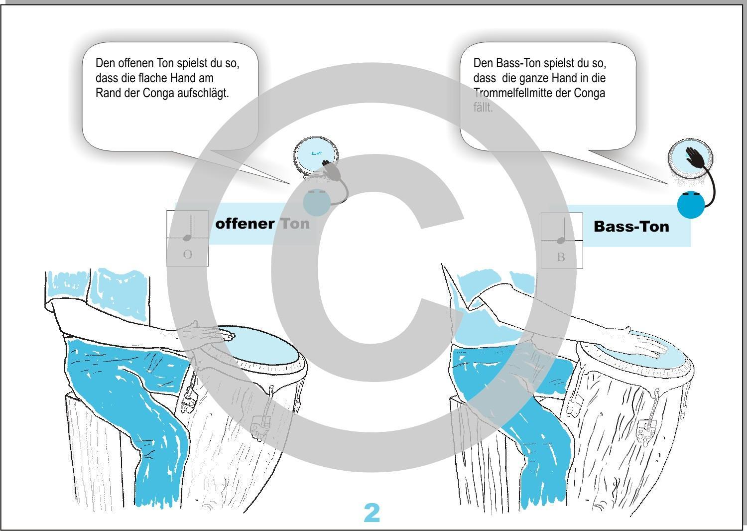 Beispielinhalt (Bild) Conga lernen