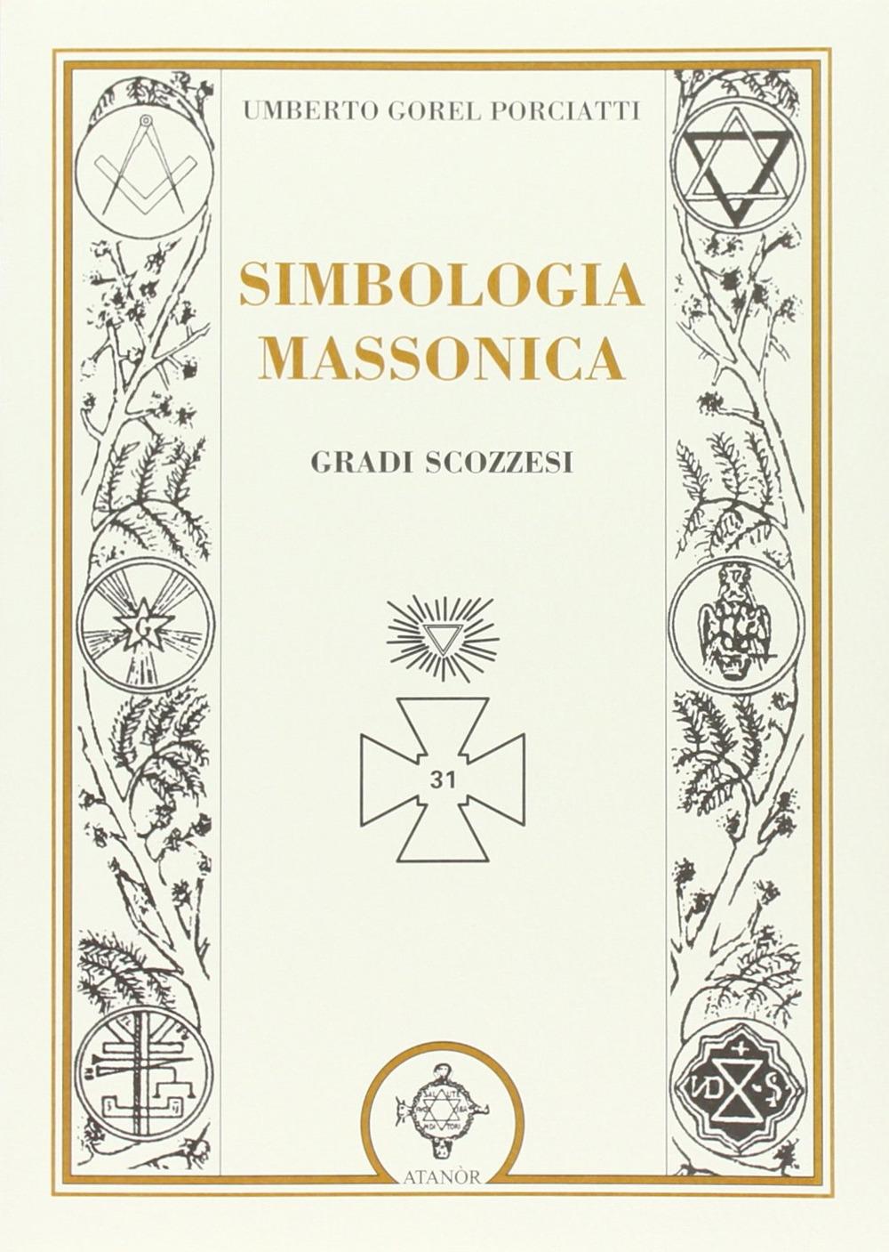 Vorderes Coverbild Simbologia massonica: gradi scozzesi