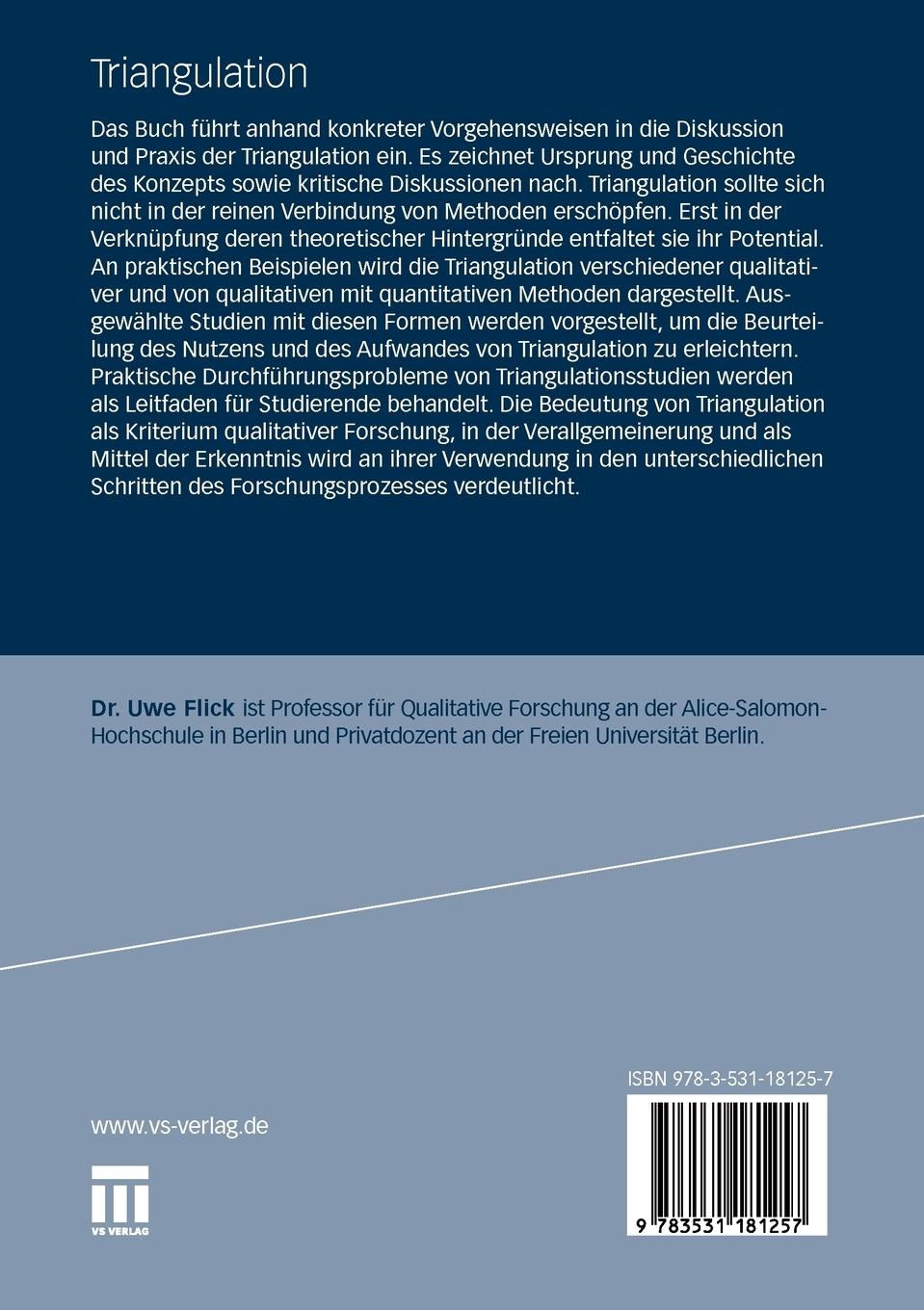 Rückseitencover Triangulation