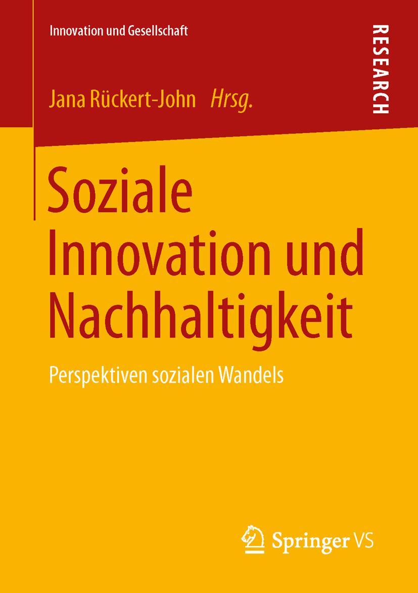 Vorderes Coverbild Soziale Innovation und Nachhaltigkeit