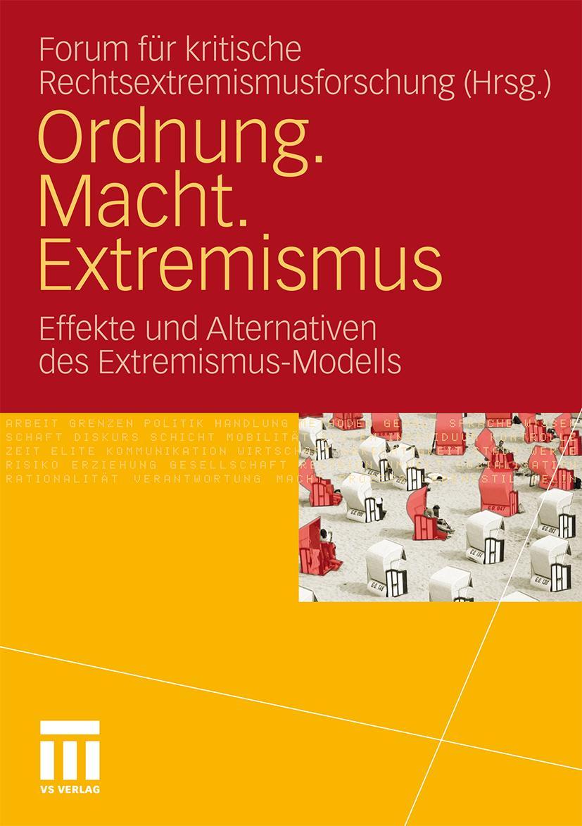 Vorderes Coverbild Ordnung. Macht. Extremismus