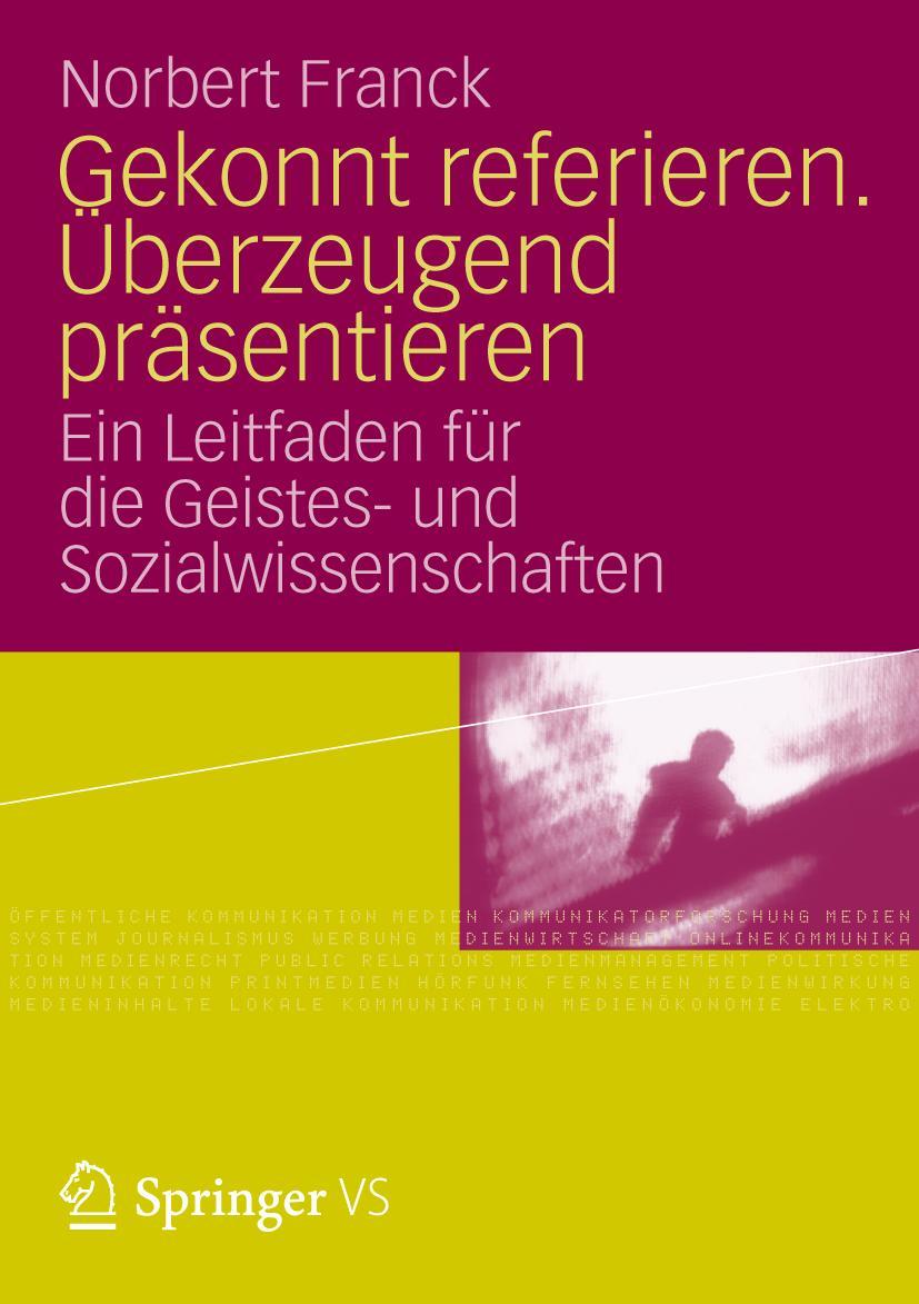 Vorderes Coverbild Gekonnt referieren. Überzeugend präsentieren