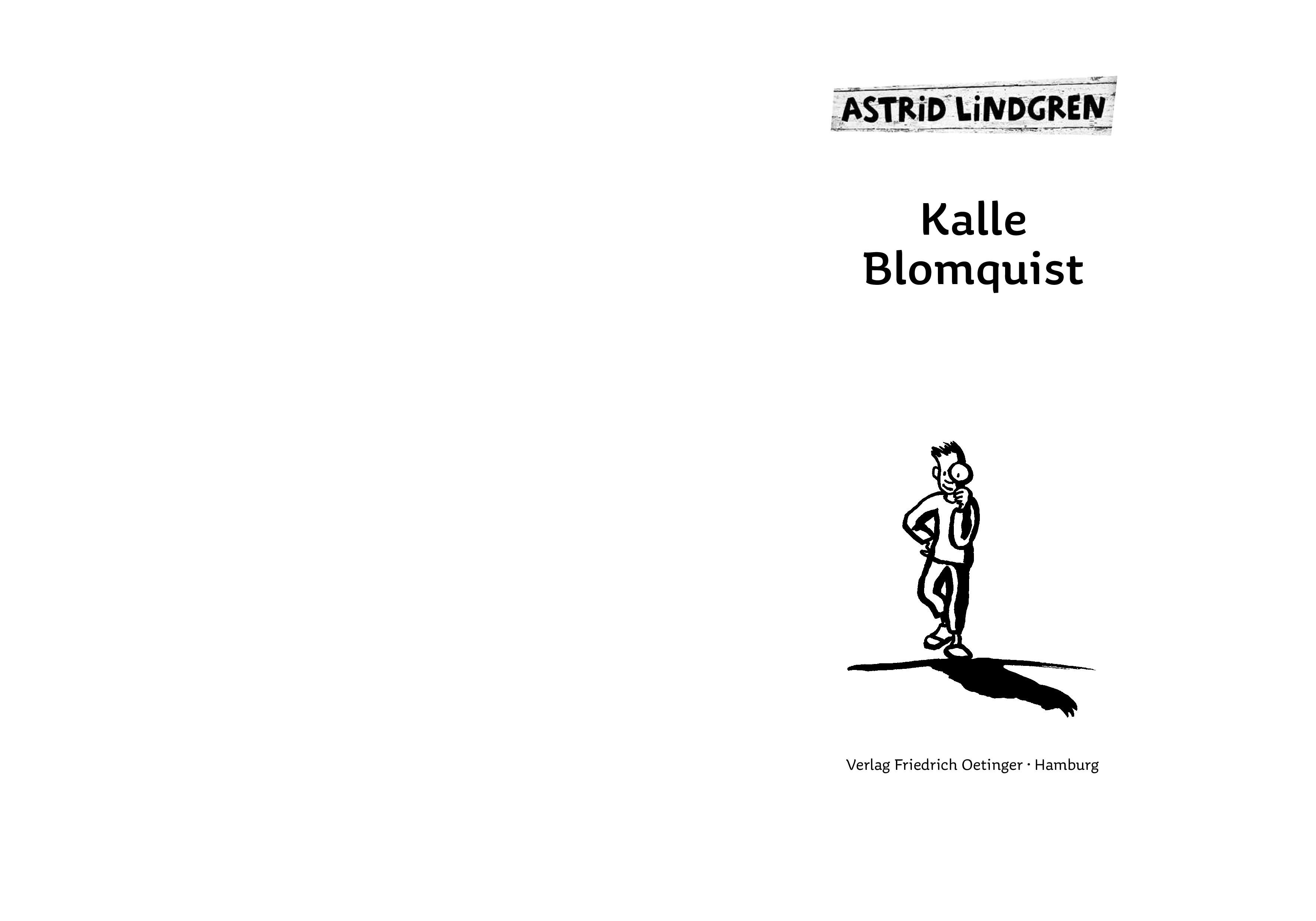 Beispielinhalt (Bild) Kalle Blomquist