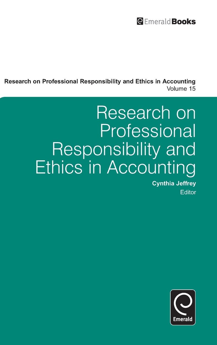 Vorderes Coverbild Research on Professional Responsibility and Ethics in Accounting