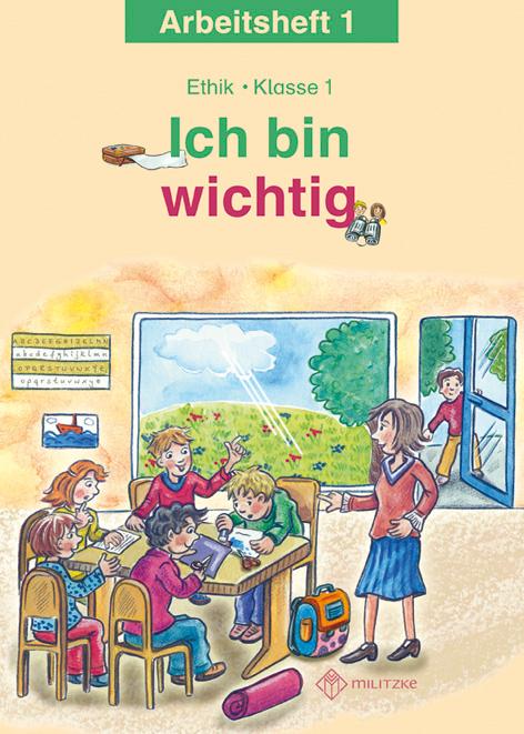 Vorderes Coverbild Ich bin wichtig. Ethik Klasse 1 Arbeitsheft