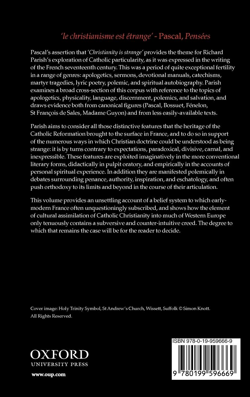 Rückseitencover Catholic Particularity in Seventeenth-Century French Writing