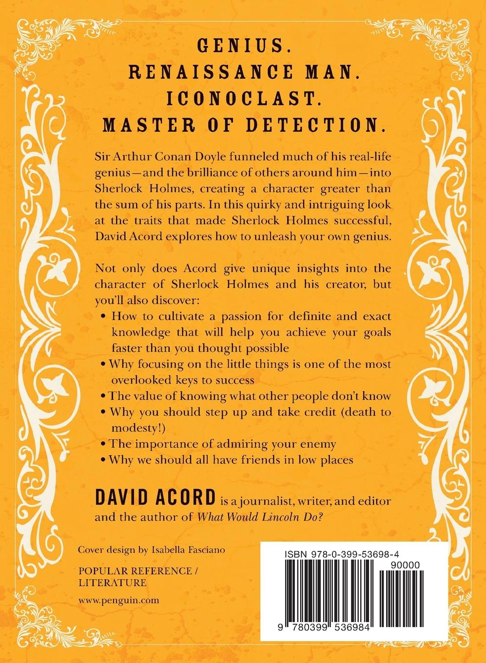 Rückseitencover Success Secrets of Sherlock Holmes