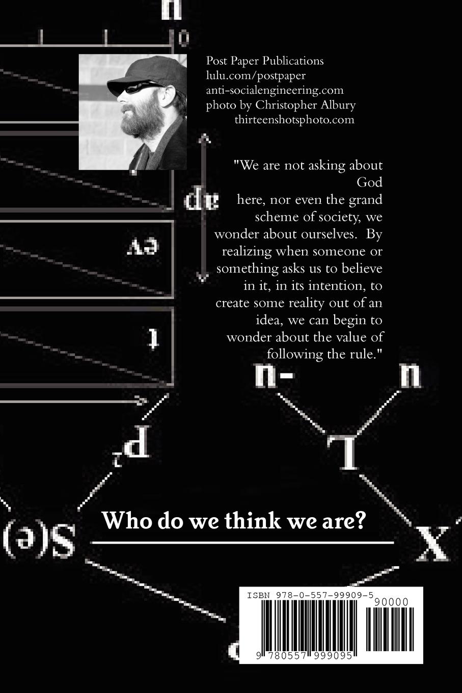Rückseitencover Anti-Social Engineering the Hyper-Manipulated Self