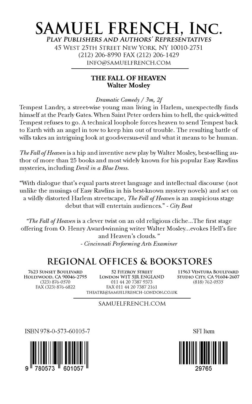 Rückseitencover The Fall of Heaven