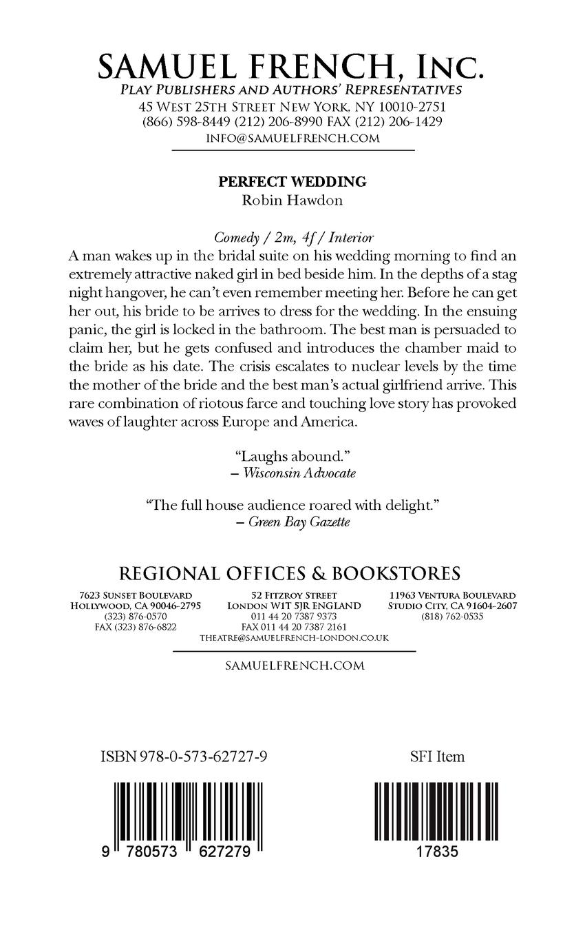 Rückseitencover Perfect Wedding