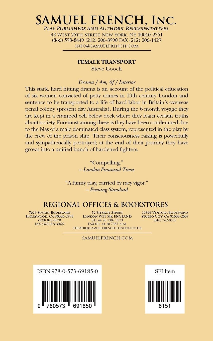 Rückseitencover Female Transport