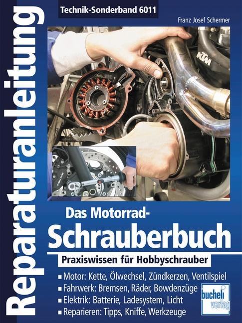 Vorderes Coverbild Das Motorrad-Schrauberbuch