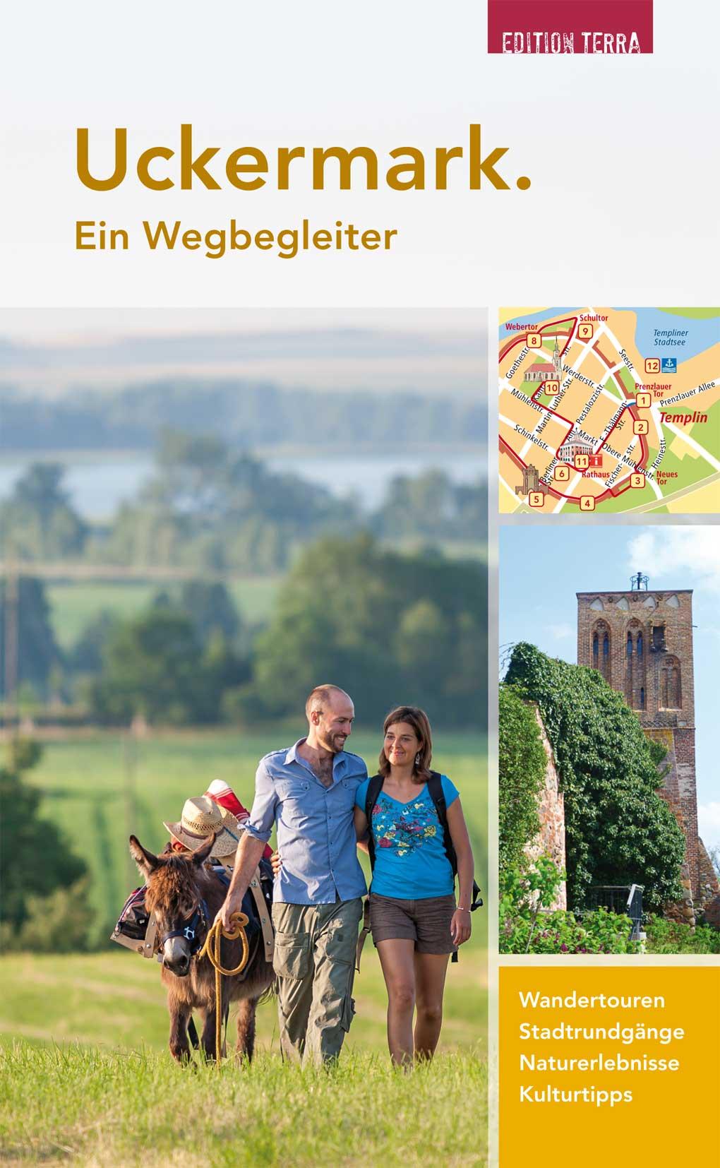 Vorderes Coverbild Uckermark. Ein Wegbegleiter