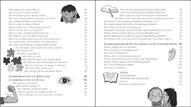 Beispielinhalt (Bild) Annikas andere Welt - Hilfe für Kinder psychisch kranker Eltern