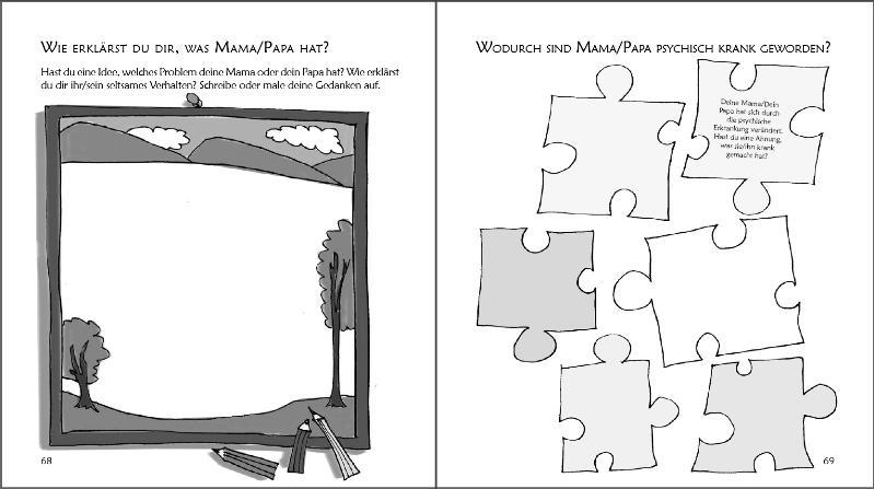 Beispielinhalt (Bild) Annikas andere Welt - Hilfe für Kinder psychisch kranker Eltern