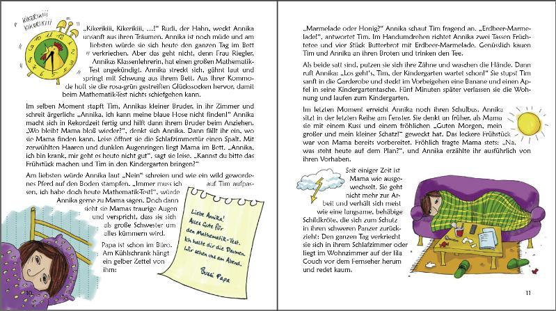 Beispielinhalt (Bild) Annikas andere Welt - Hilfe für Kinder psychisch kranker Eltern