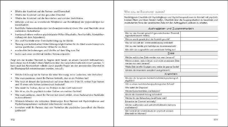 Beispielinhalt (Bild) Annikas andere Welt - Hilfe für Kinder psychisch kranker Eltern