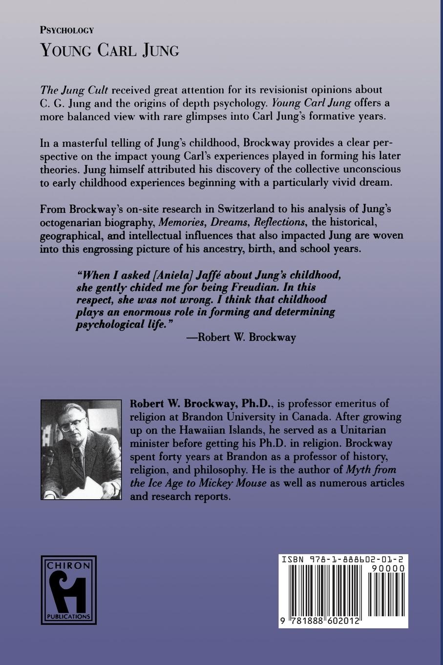 Rückseitencover Young Carl Jung