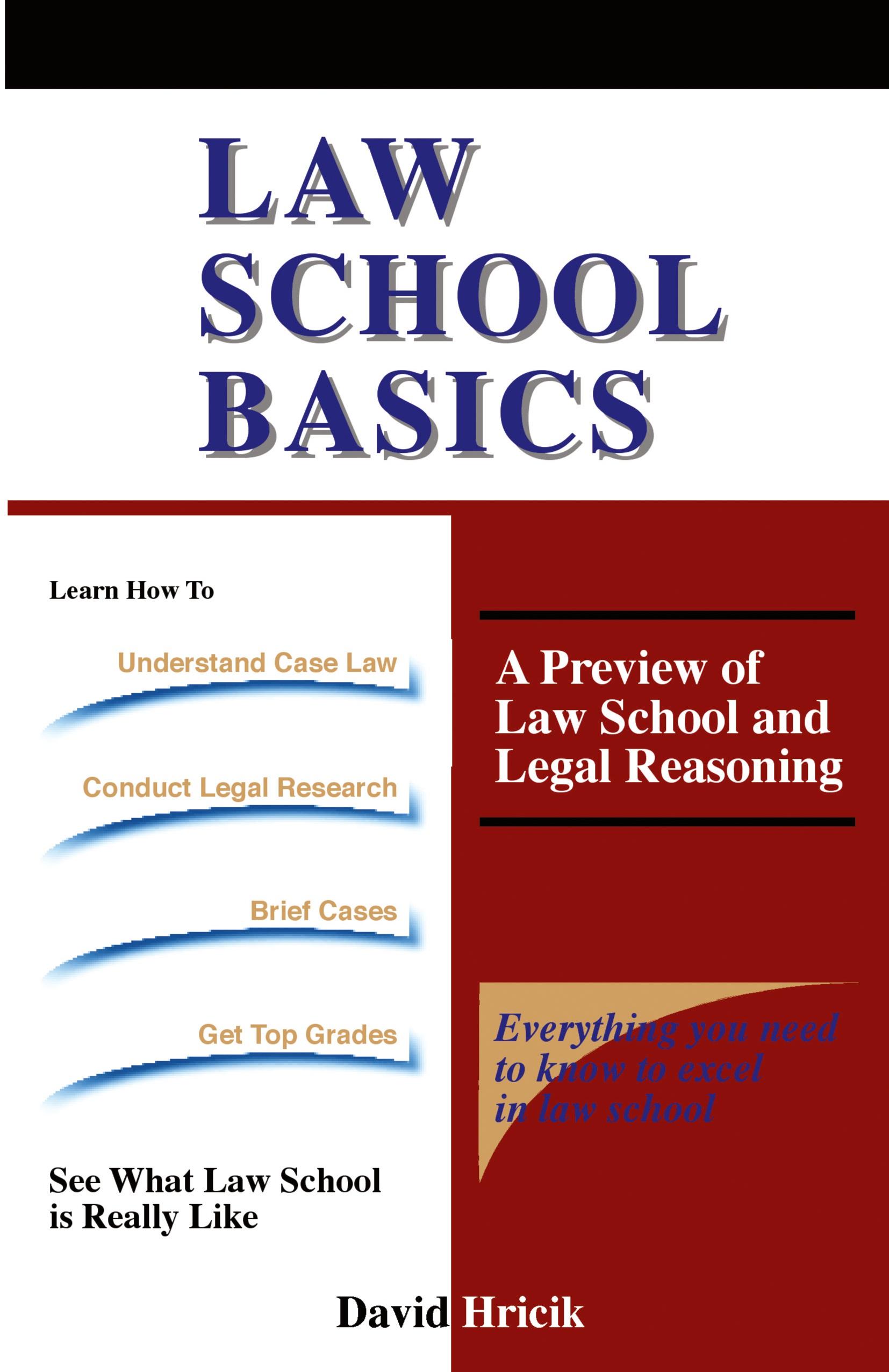 Vorderes Coverbild Law School Basics