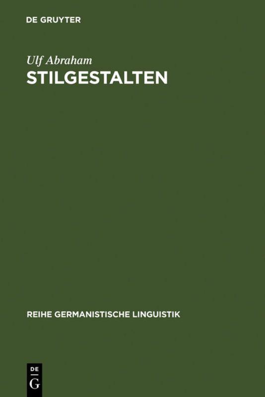 Vorderes Coverbild StilGestalten
