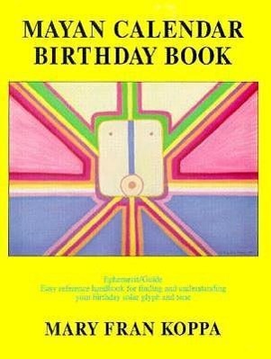 Vorderes Coverbild Mayan Calendar Birthday Book
