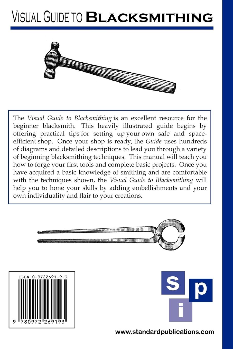 Rückseitencover Visual Guide to Blacksmithing