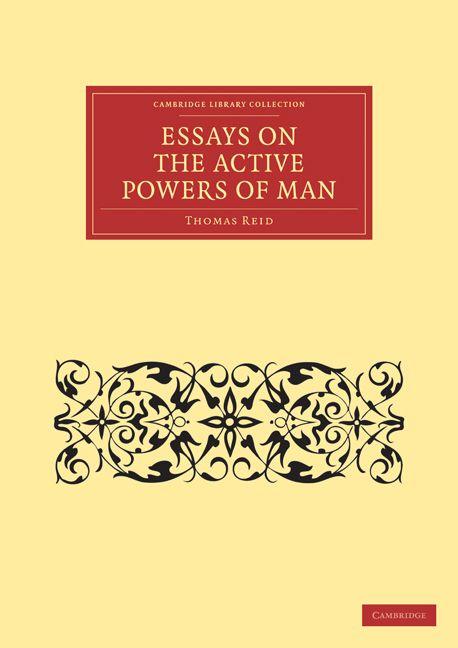 Vorderes Coverbild Essays on the Active Powers of Man