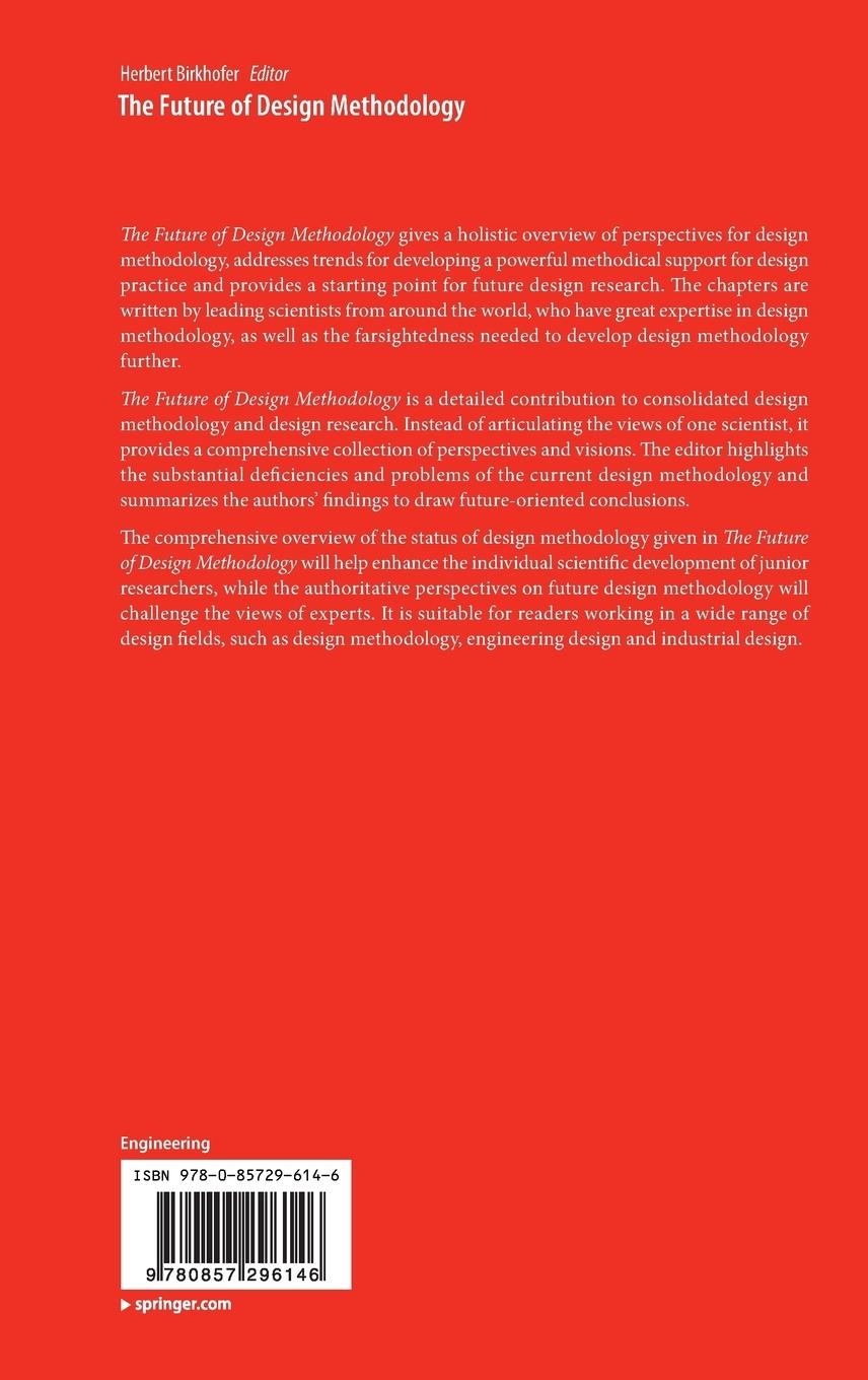 Rückseitencover The Future of Design Methodology