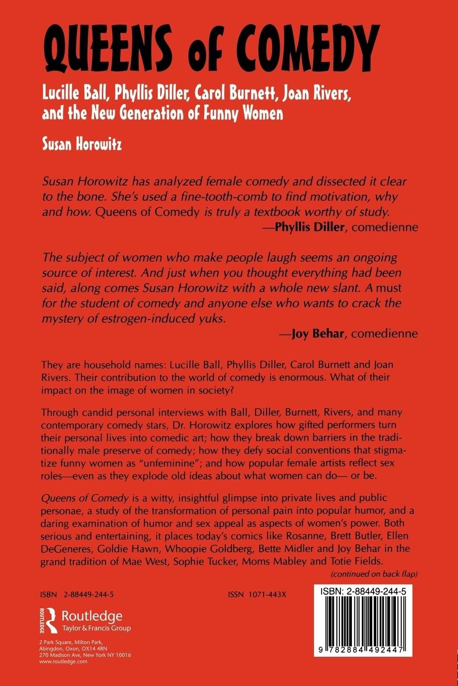Rückseitencover Queens of Comedy