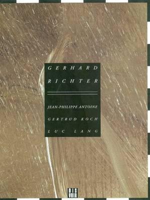 Vorderes Coverbild Gerhard Richter