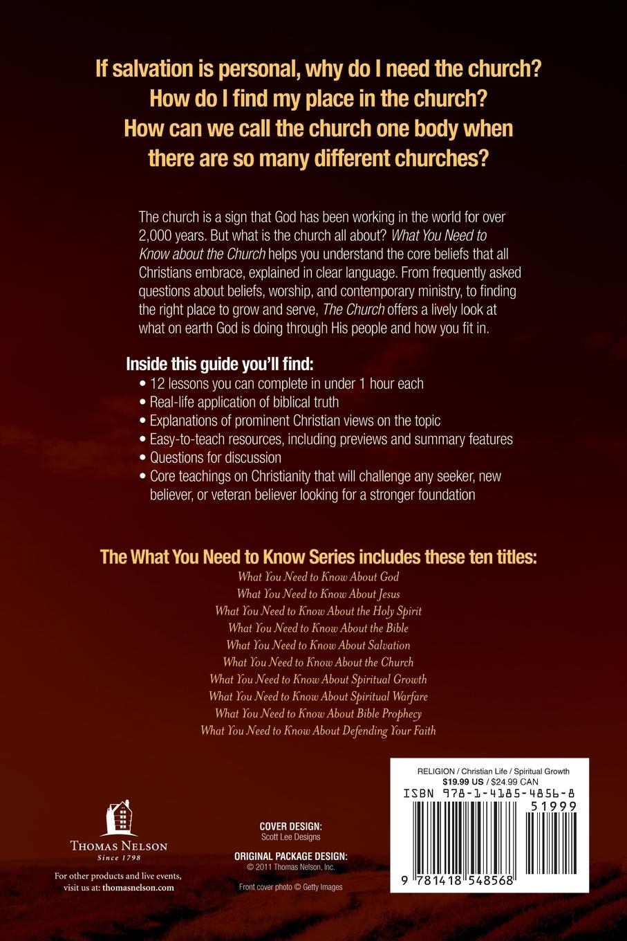 Rückseitencover El What You Need to Know about the Church