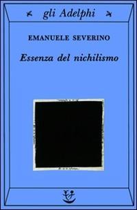 Vorderes Coverbild Essenza del nichilismo