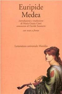 Vorderes Coverbild Medea. Testo greco a fronte