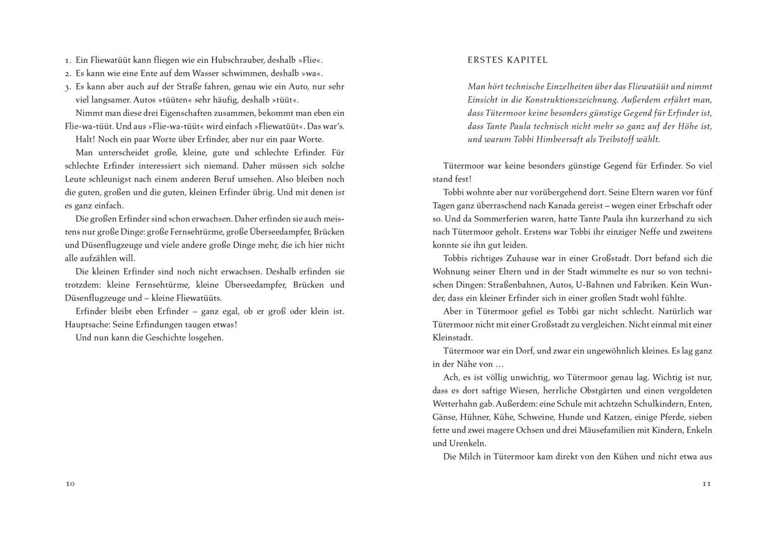 Beispielinhalt (Bild) Robbi, Tobbi und das Fliewatüüt