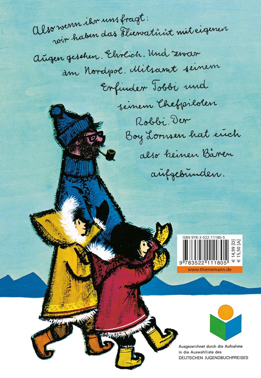 Rückseitencover Robbi, Tobbi und das Fliewatüüt