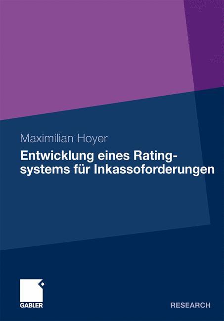 Vorderes Coverbild Entwicklung eines Ratingsystems für Inkassoforderungen
