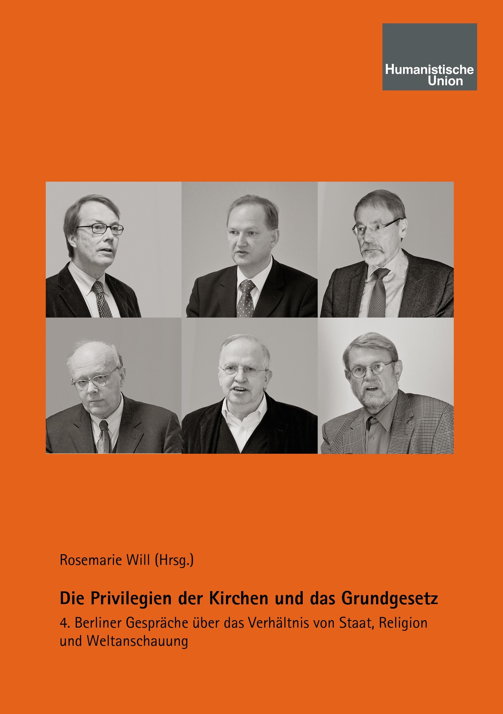Vorderes Coverbild Die Privilegien der Kirchen und das Grundgesetz