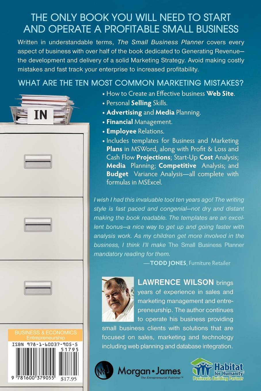 Rückseitencover The Small Business Planner