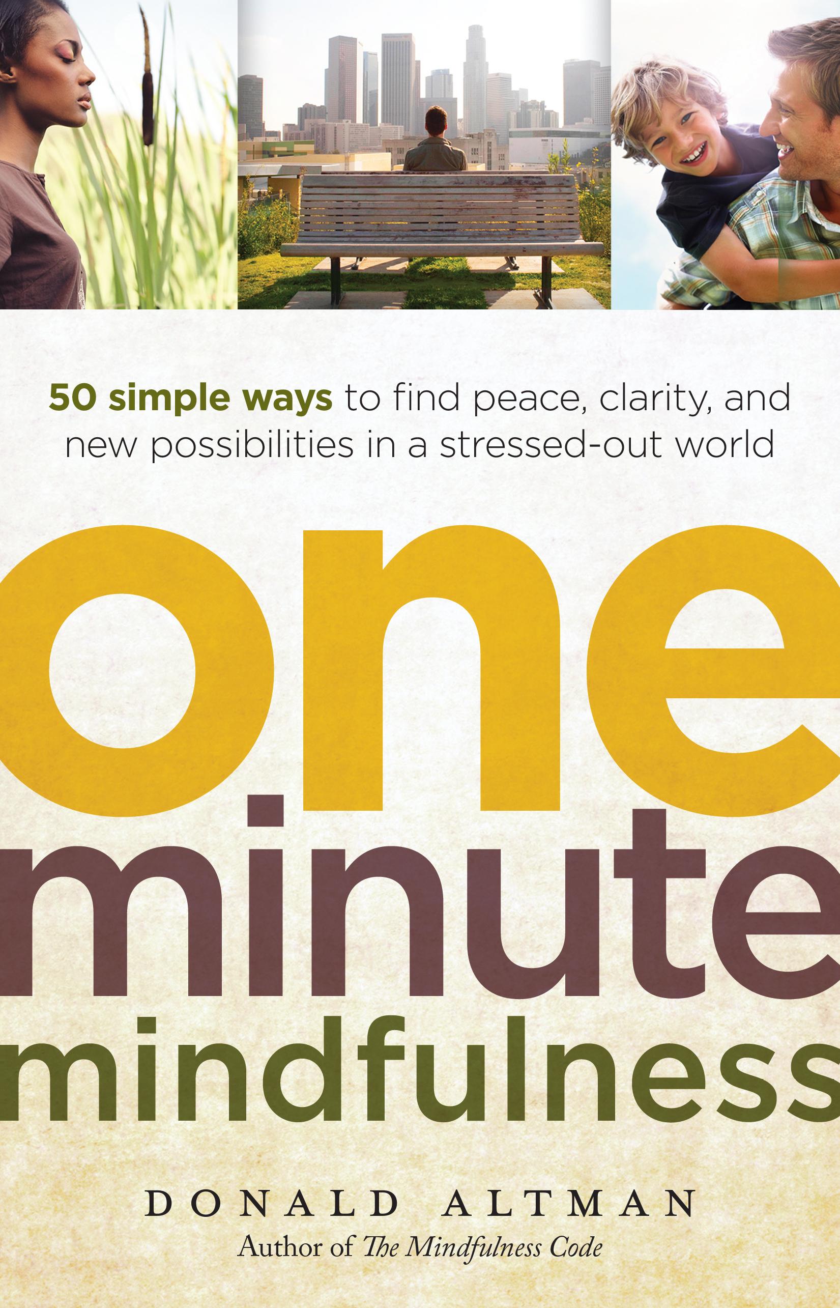 Vorderes Coverbild One-Minute Mindfulness