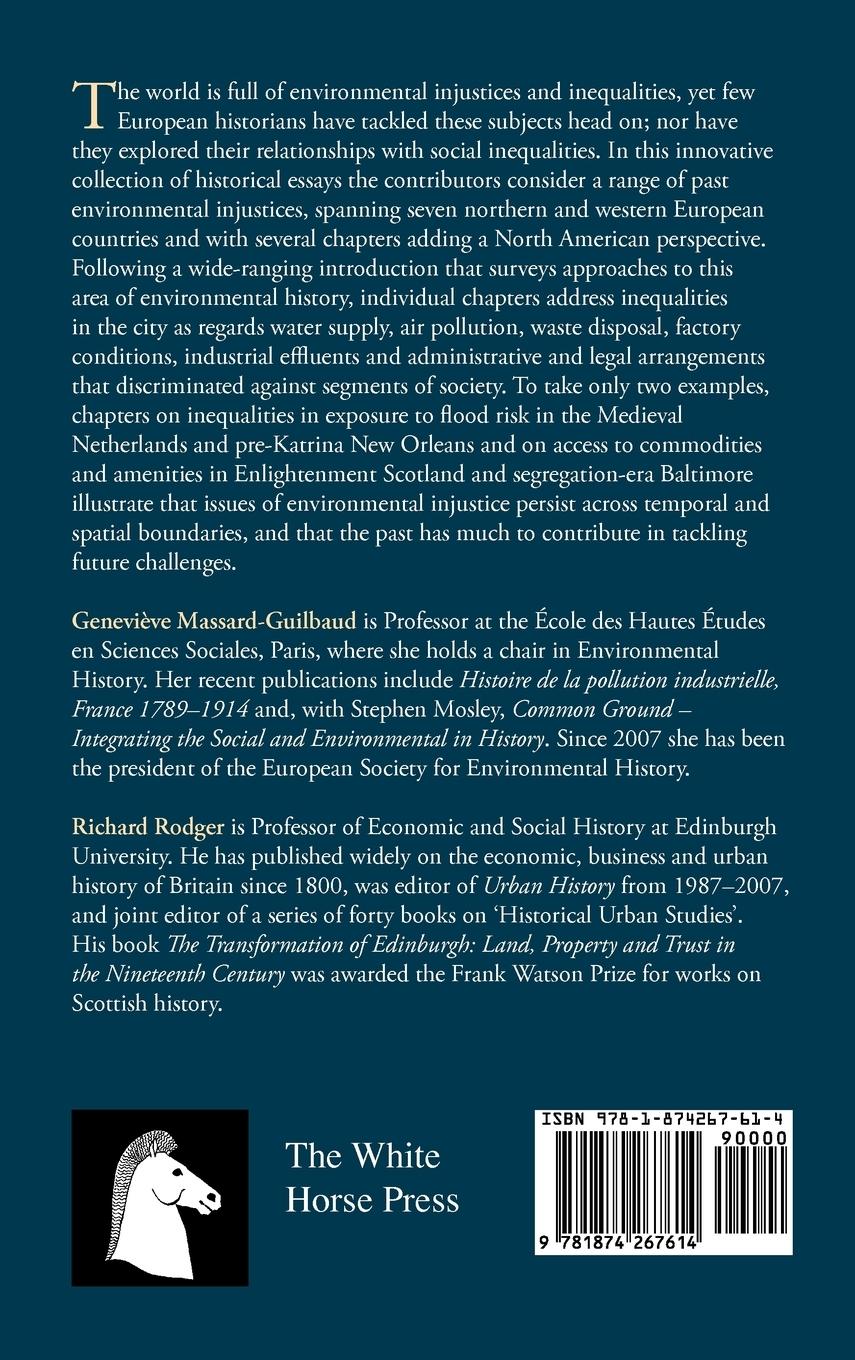 Rückseitencover Environmental and Social Justice in the City