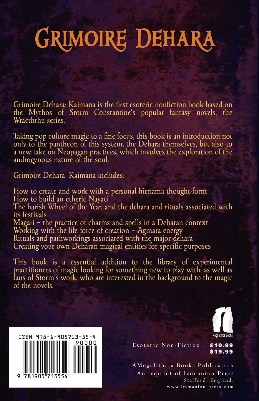 Rückseitencover Grimoire Dehara