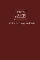 Vorderes Coverbild Wide Is The Gate