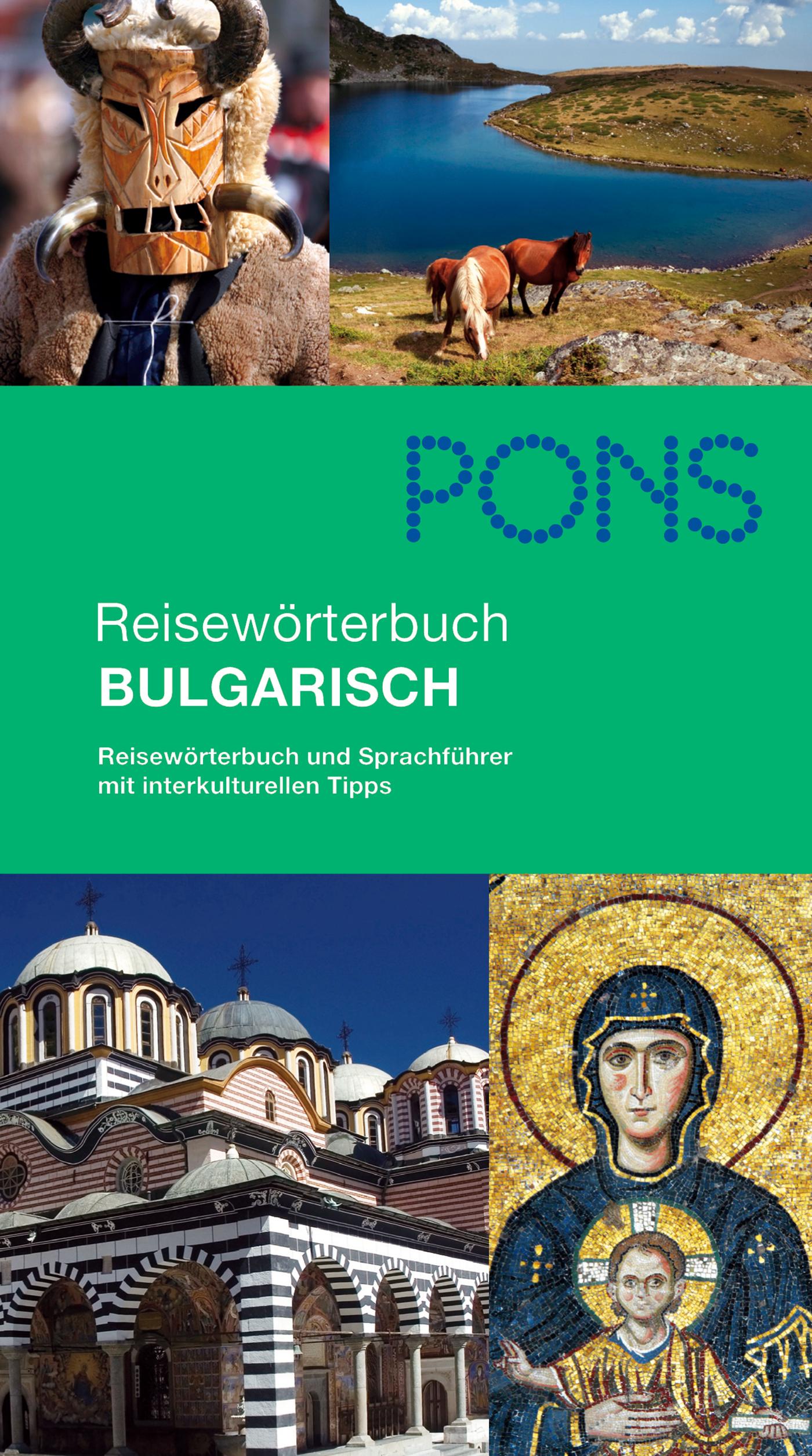 Vorderes Coverbild PONS Reisewörterbuch Bulgarisch